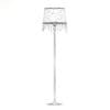 White and Metal Floor Lamp 3D Model - Image 4