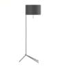 Black Floor Lamp 3D Model - Image 3