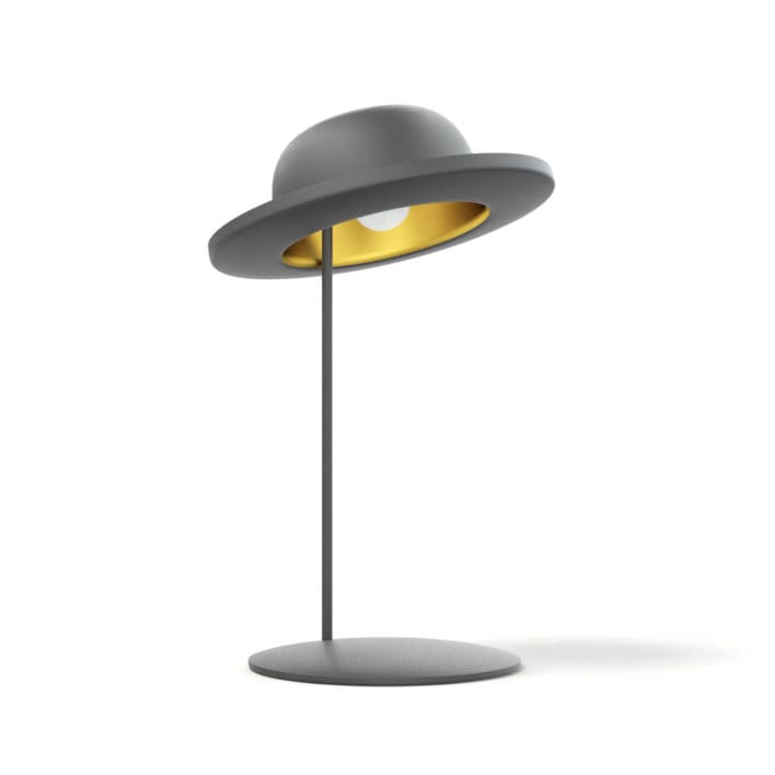 Hat Shaped Desk Lamp 3D Model