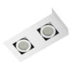 Double Rectangular Halogen Light 3D Model - Image 3