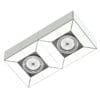 Double Rectangular Halogen Light 3D Model - Image 4