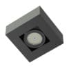 Black Rectangular Halogen Light 3D Model - Image 3