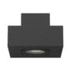 Black Rectangular Halogen Light 3D Model - Image 5