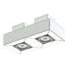 Black Double Rectangular Halogen Light 3D Model - Image 2
