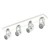 Black Quadruple Lights 3D Model - Image 2