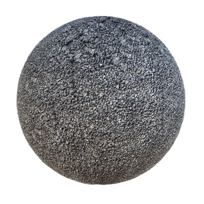 Black Asphalt PBR Texture