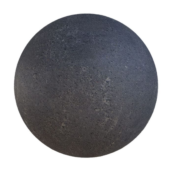 Black Asphalt PBR Texture