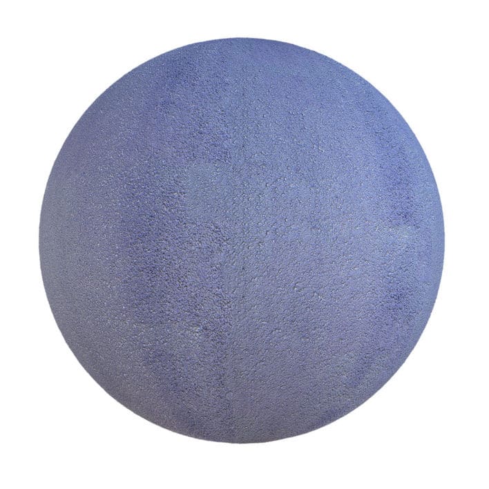 Blue Painted Asphalt PBR Texture