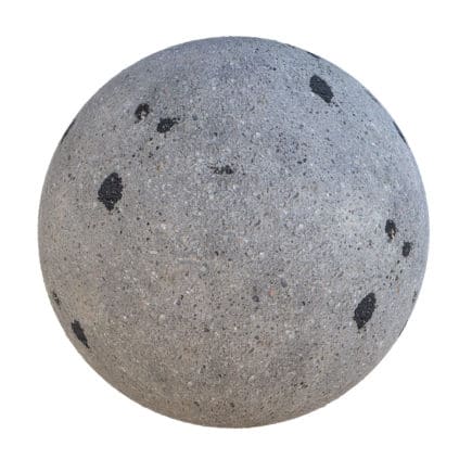 Grey Asphalt with Spots PBR Texture