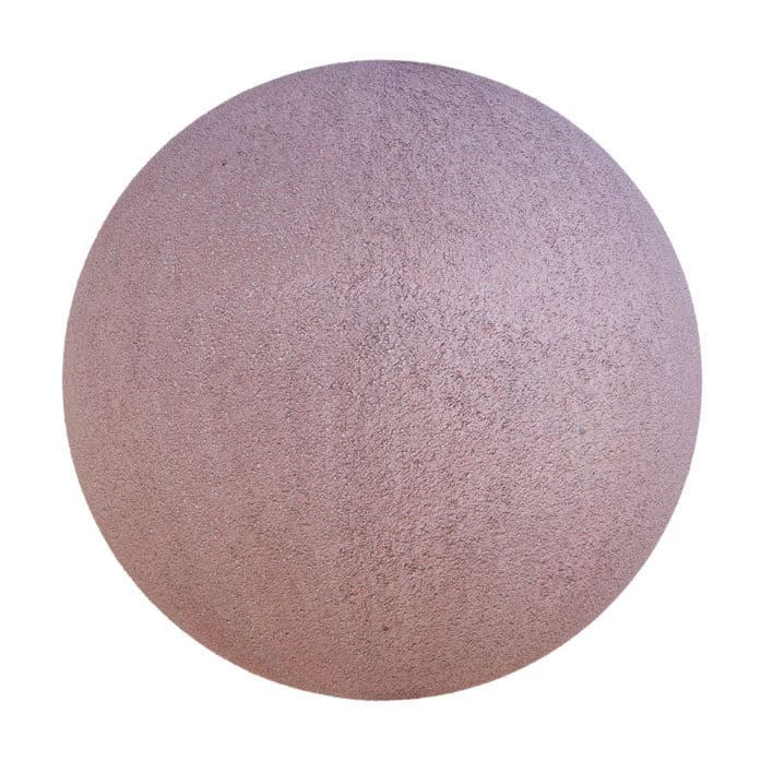 Red Painted Asphalt PBR Texture