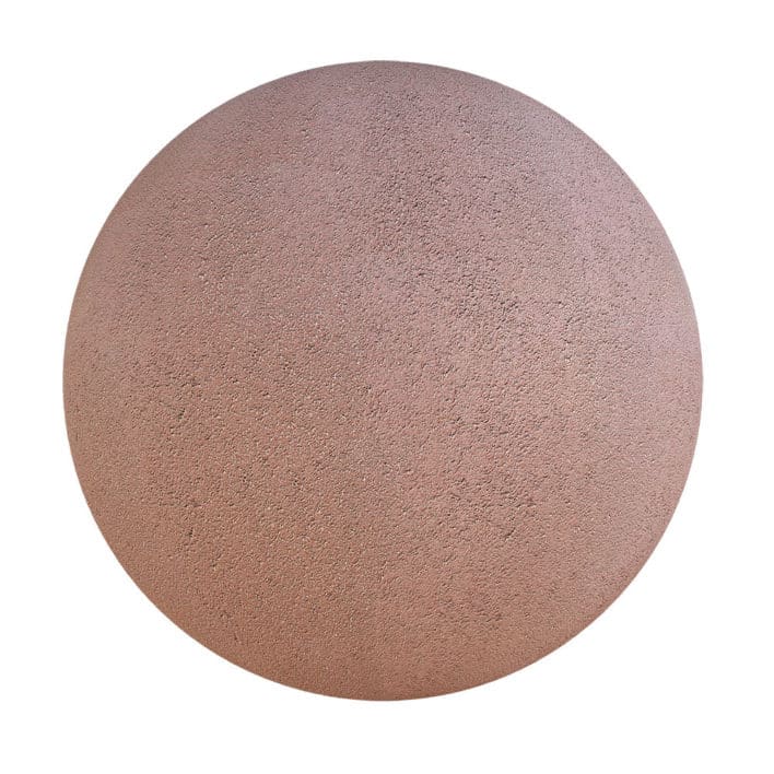 Red Painted Asphalt PBR Texture