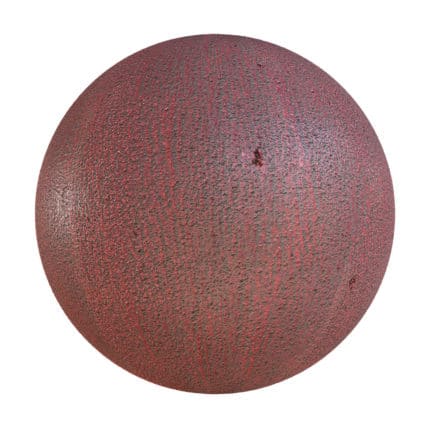 Red Painted Asphalt PBR Texture