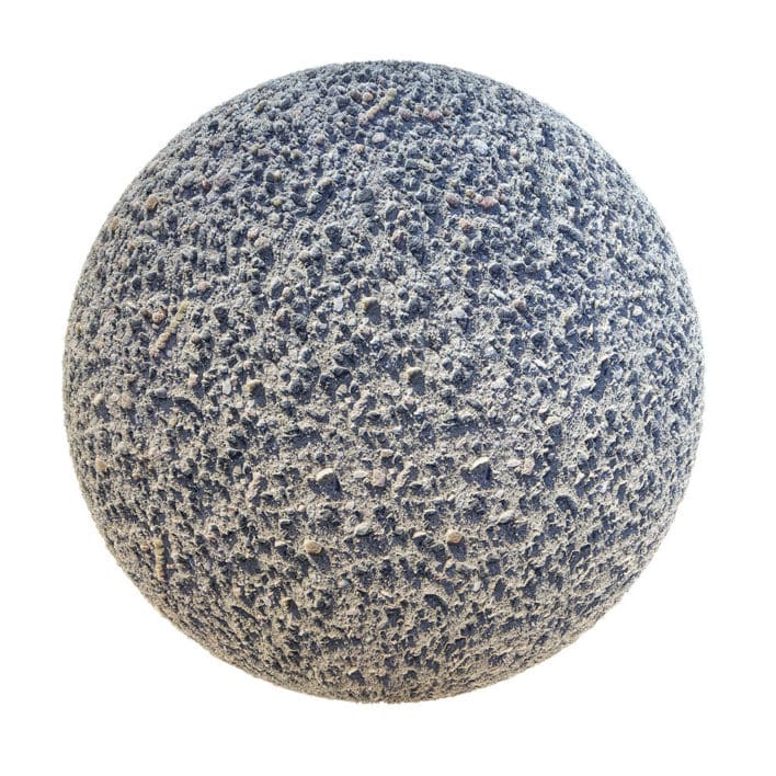 Rough Grey Asphalt PBR Texture
