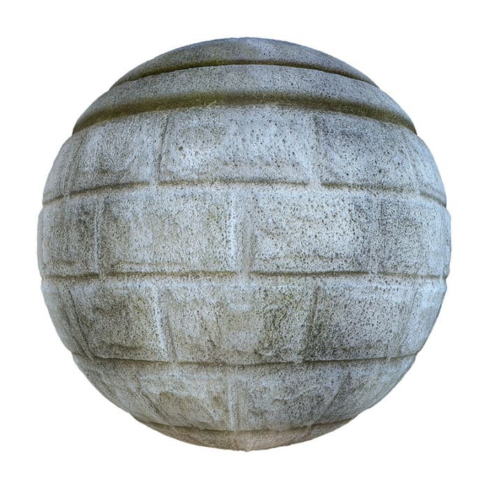 Concrete Bricks PBR Texture
