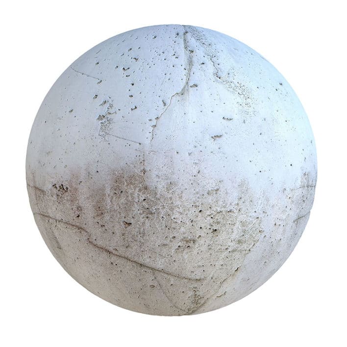 Cracked Concrete PBR Texture