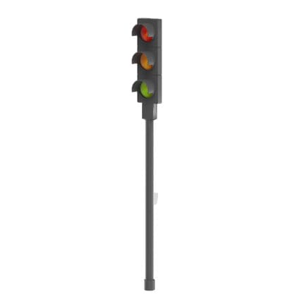 Traffic Lights 3D Model