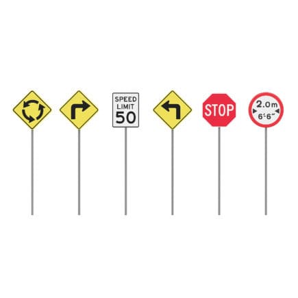 Traffic Signs 3D Model