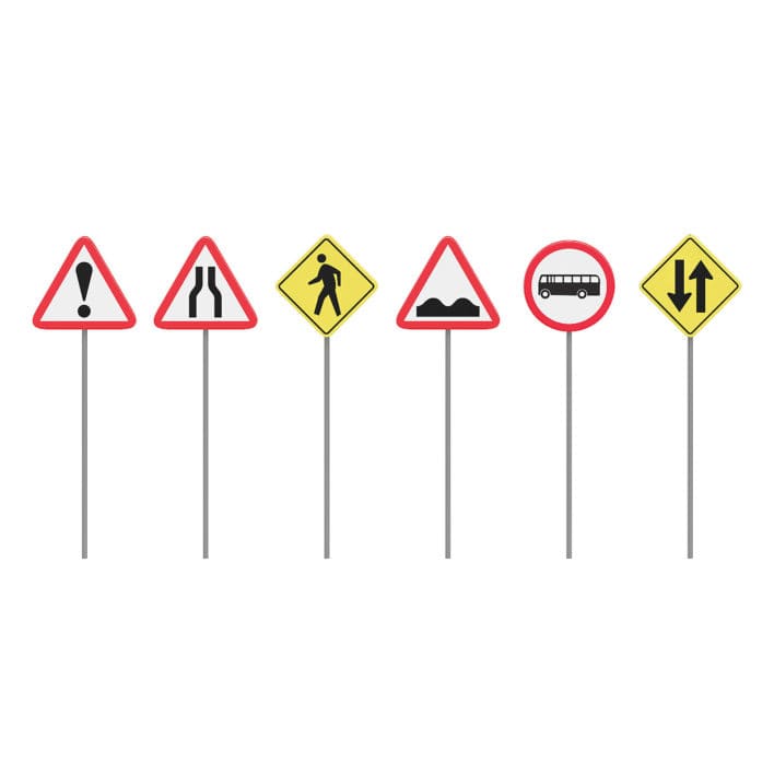 Traffic Signs 3D Model
