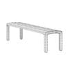 Bench 3D Model - Image 4