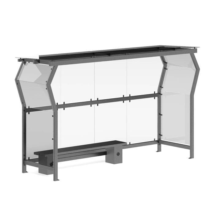 Bus Stop 3D Model