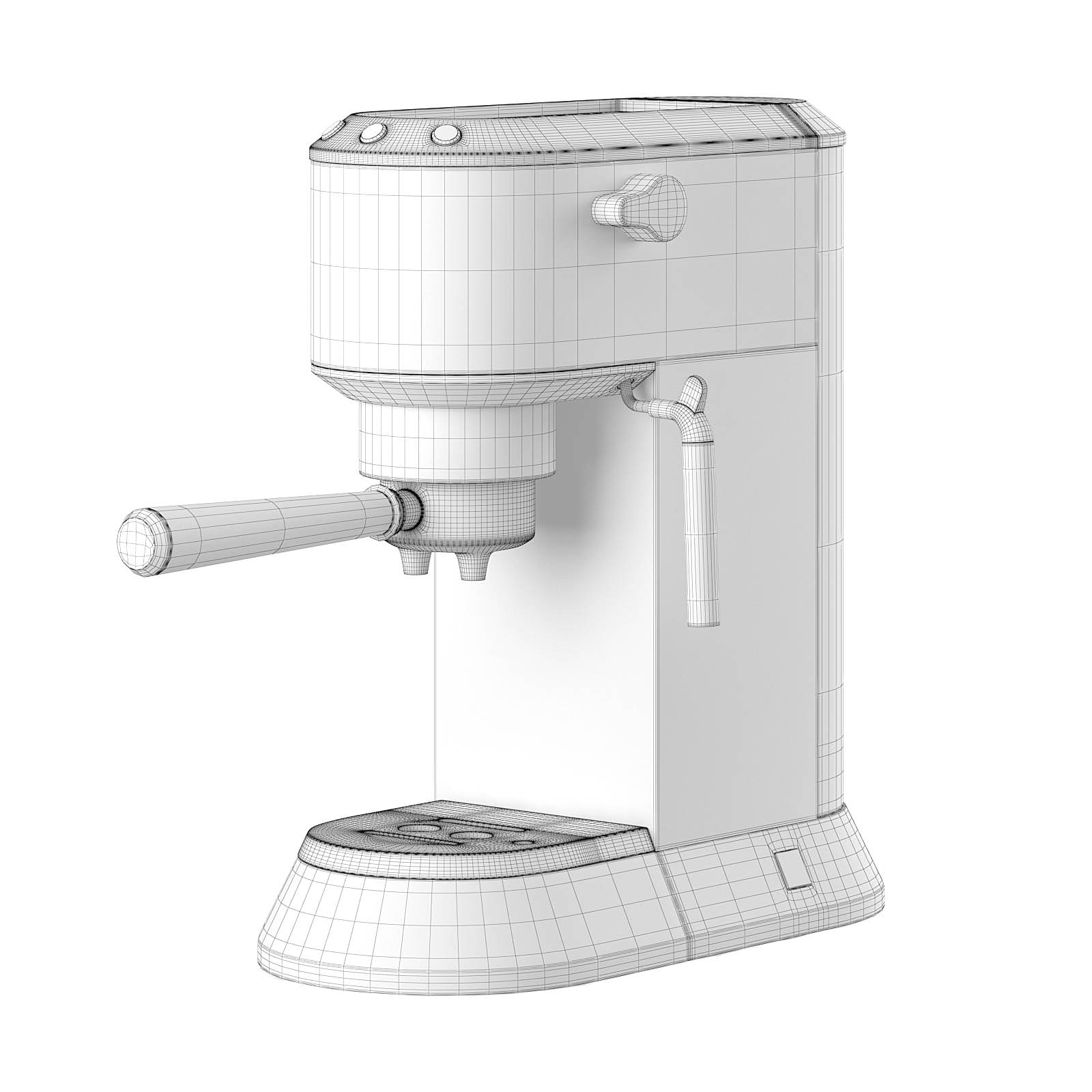 Delonghi Electric Kettle 3D model - Download Electronics on