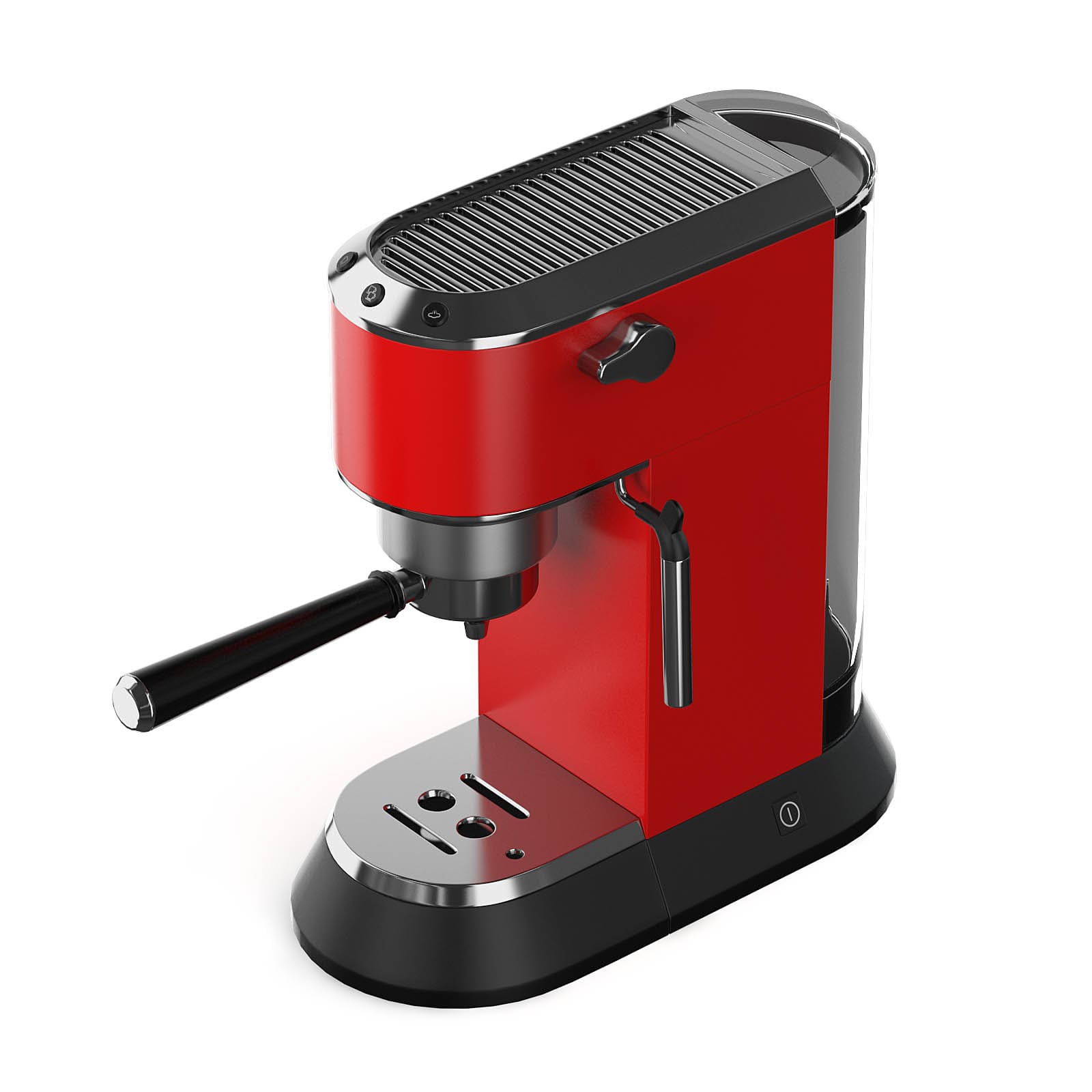 Dedica Espresso Machine, Red