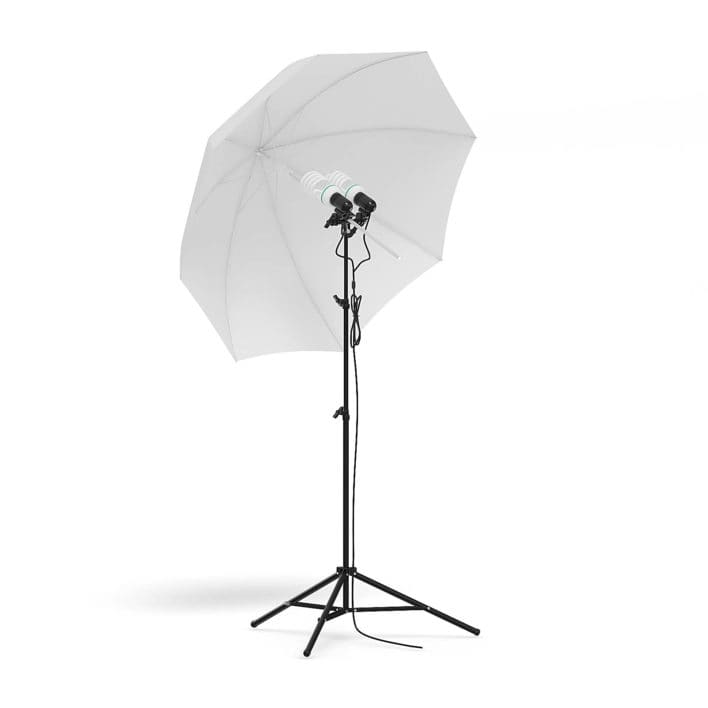 Umbrella Studio Light 3D Model