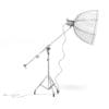 Studio Boom Arm with Softbox 3D Model - Image 6