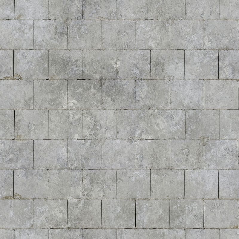 Grey Brick Wall PBR Texture