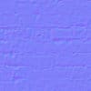 Grey Brick Wall with Cement PBR Texture - Image 5