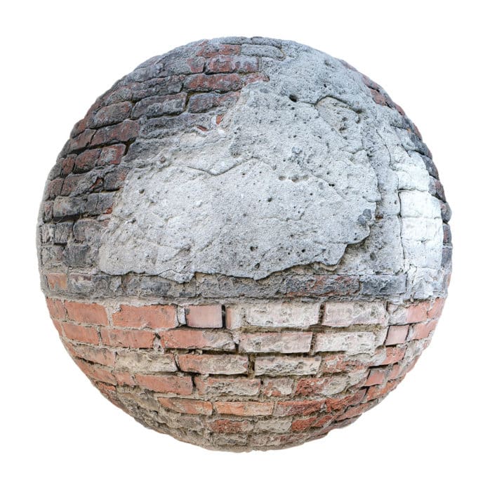 Old Brick Wall PBR Texture