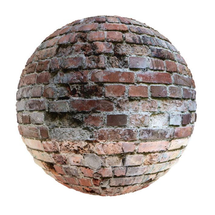 Old Brick Wall PBR Texture