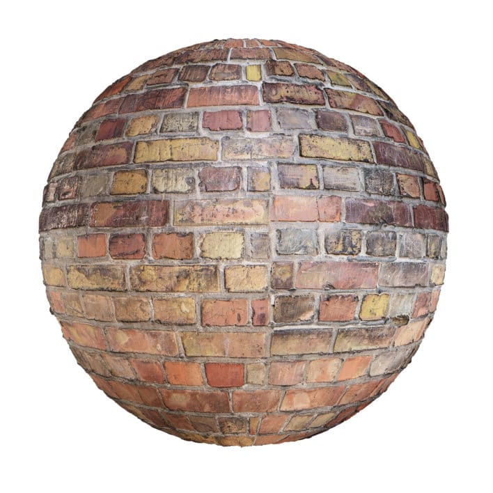 Old Brick Wall PBR Texture