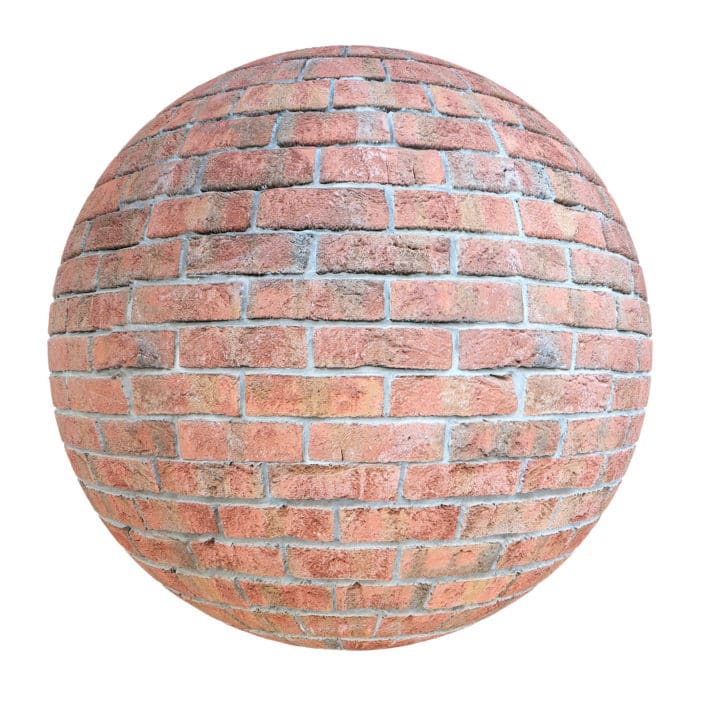 Red Brick Wall PBR Texture