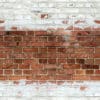 Red Brick Wall with Cement PBR Texture - Image 2