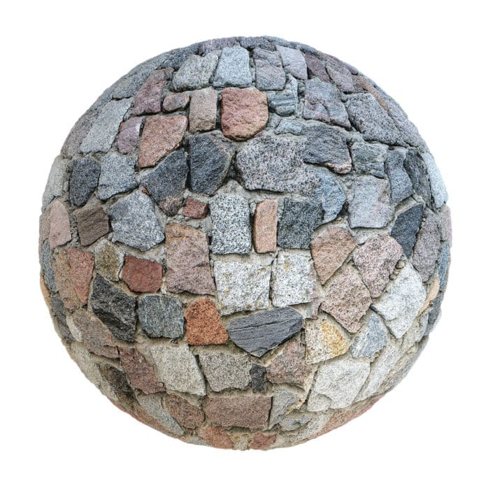 Stone Wall PBR Texture