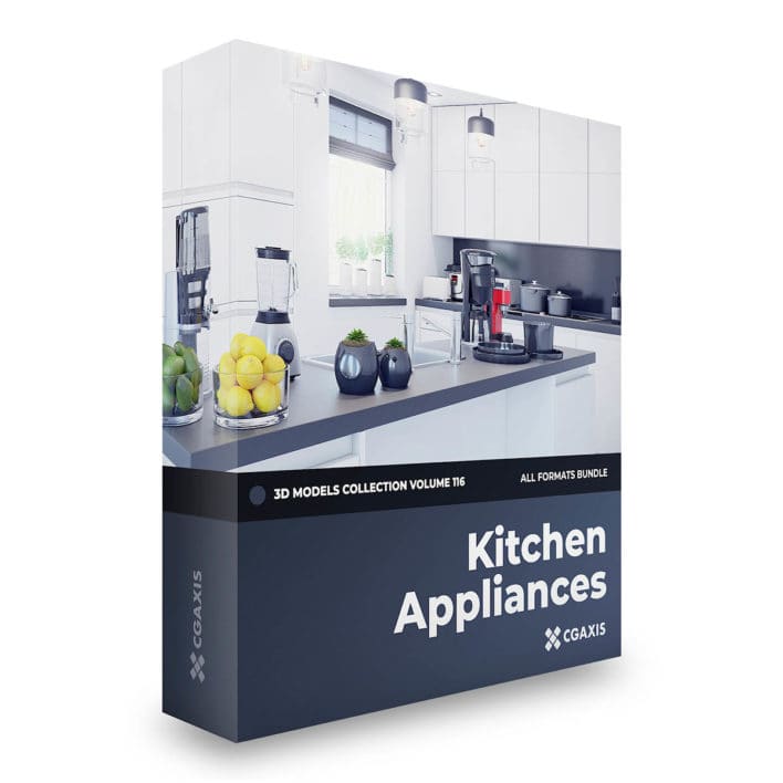kitchen appliances 3d models