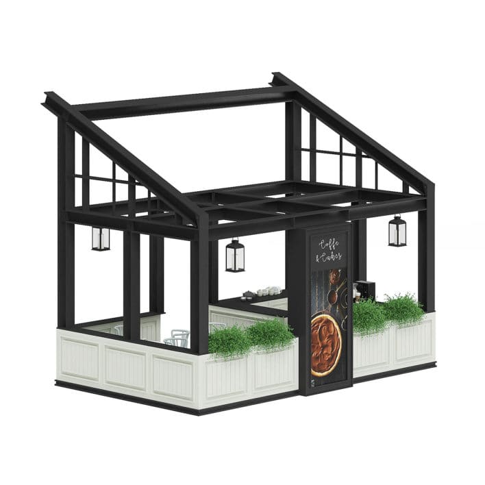 Coffee Kiosk 3D Model