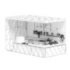 Wooden Kiosk 3D Model - Image 2