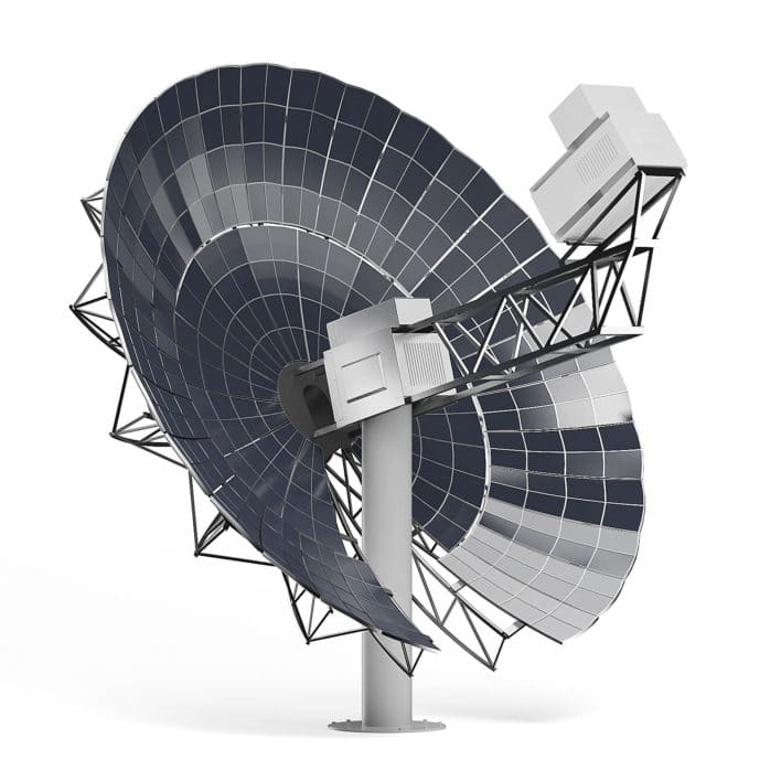 Solar Dish 3D Model