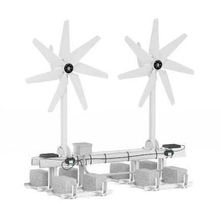 Small Wind Turbine 3D Model