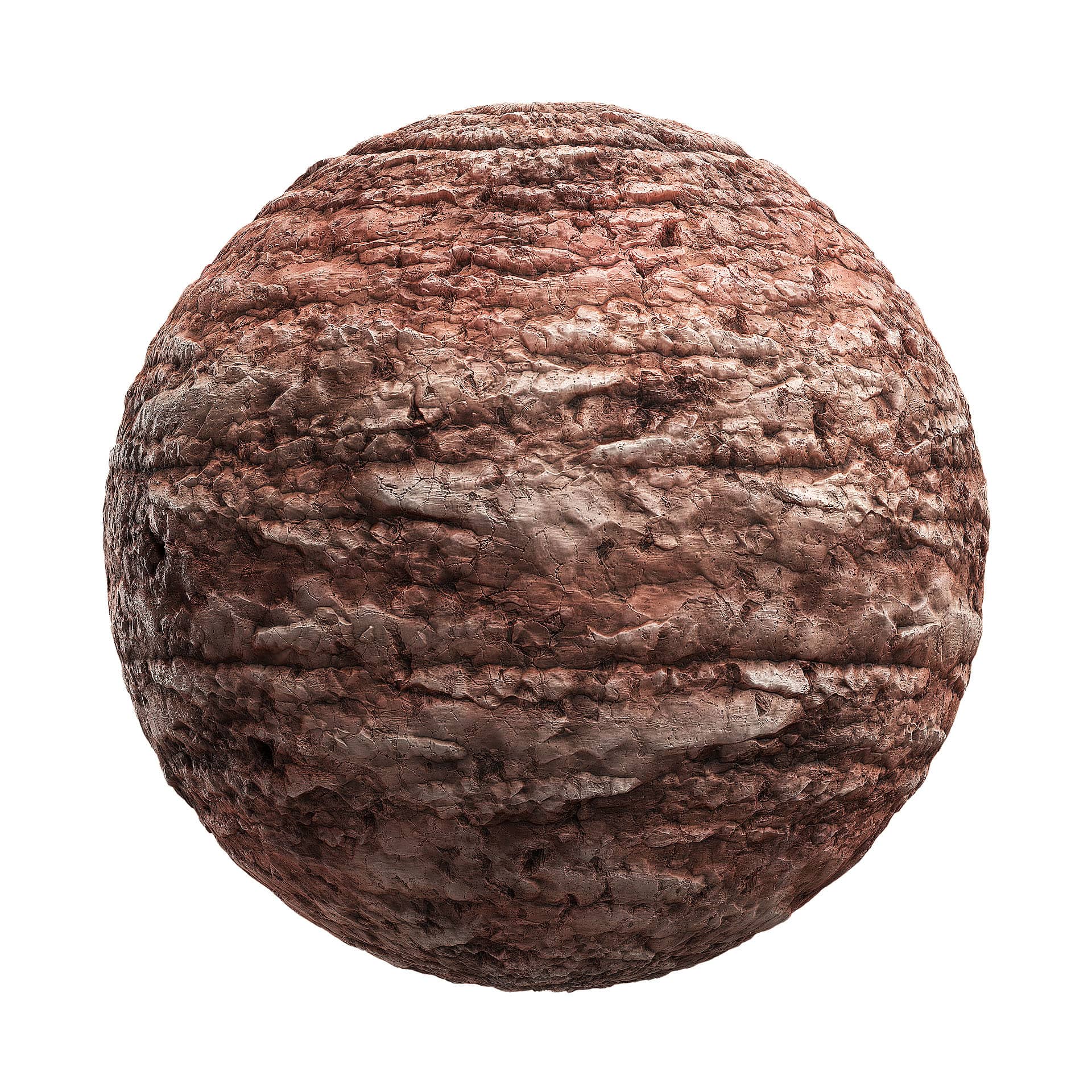 Red Rock Cliff PBR Texture