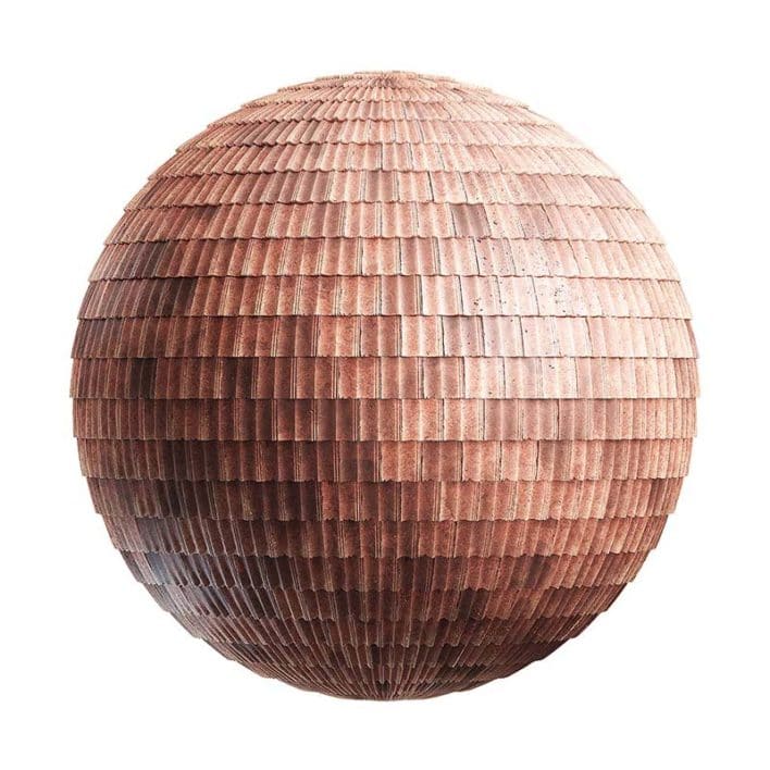 Ceramic Roof PBR Texture