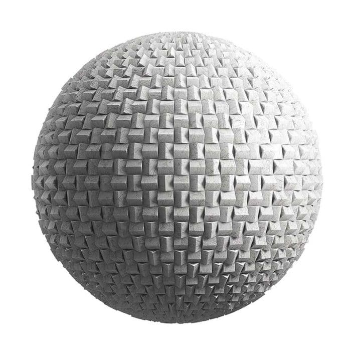 Decorative Concrete Tiles PBR Texture