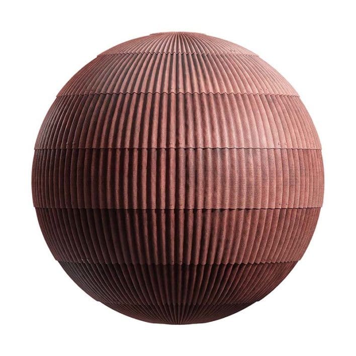 Red Roof PBR Texture