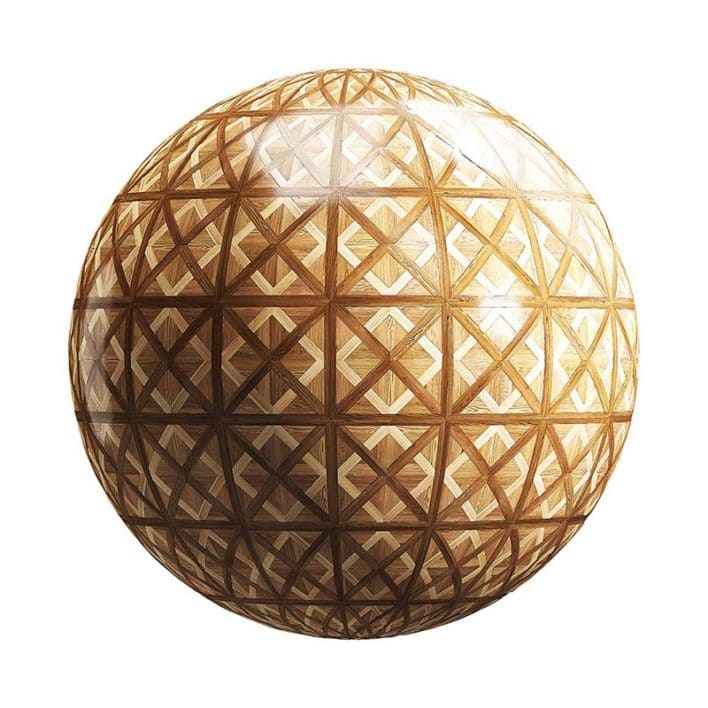 Versailles Wood Parquet PBR Texture