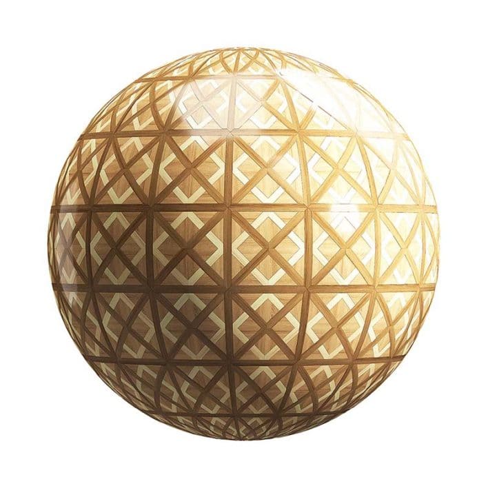 Versailles Wood Parquet PBR Texture