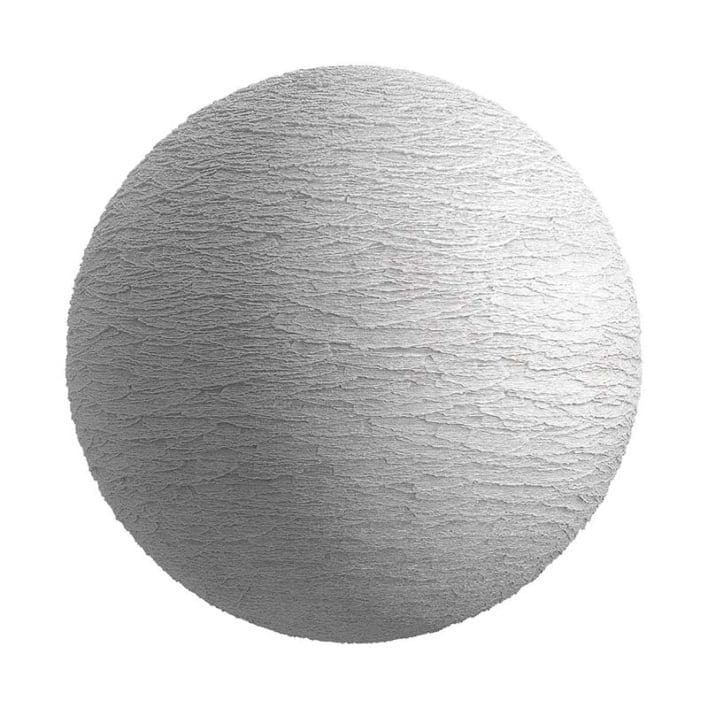 White Stucco Wall PBR Texture