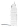 Triangle Skyscraper 3D Model - Image 4