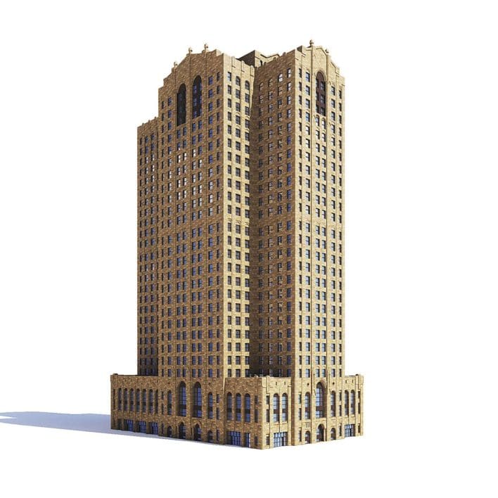 Skyscraper 3D Model
